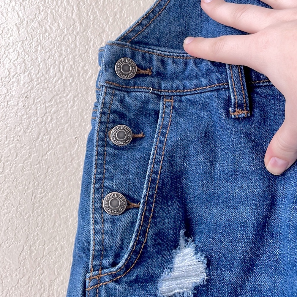 Old Navy Denim Overalls - Picture 5 of 8